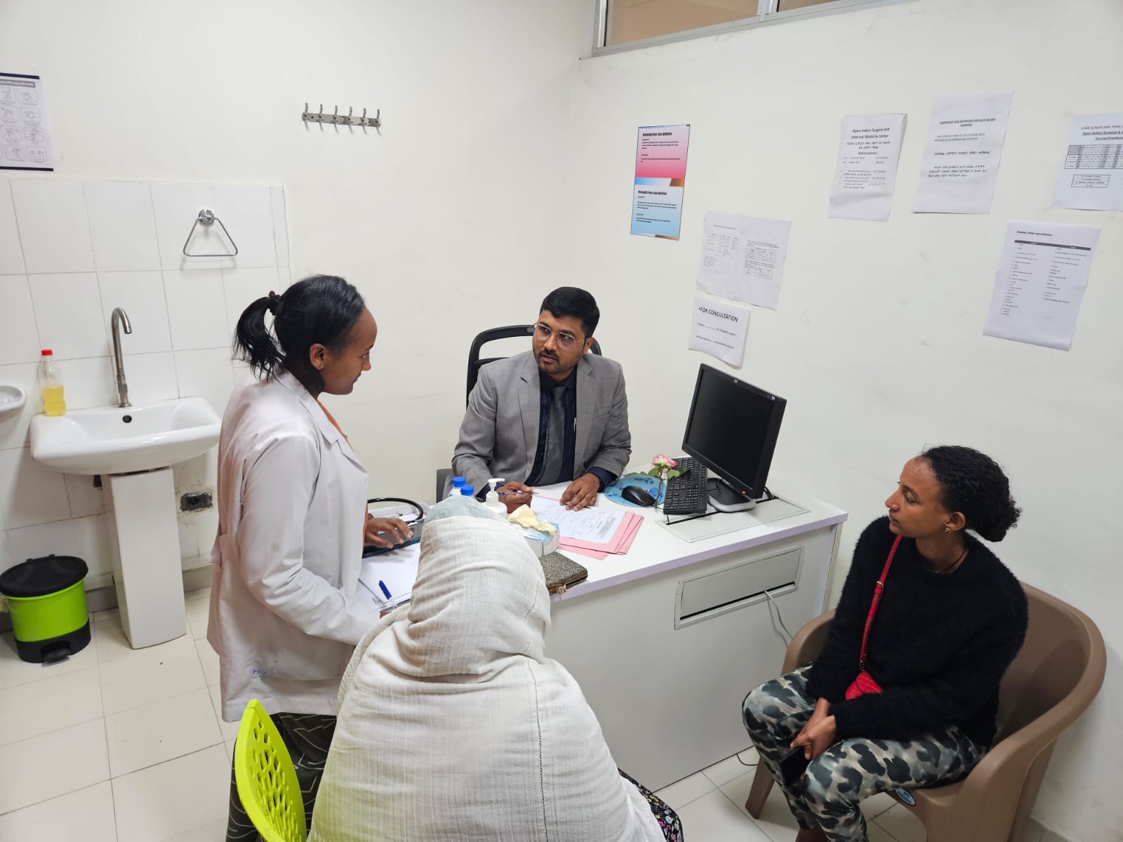 Global treatment services conducted an OPD in association with Apex Indian Surgical ,internal medicine centre, Dental clinic and Sparsh Hospital.